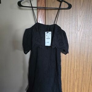Elegant Black Off-Shoulder Dress